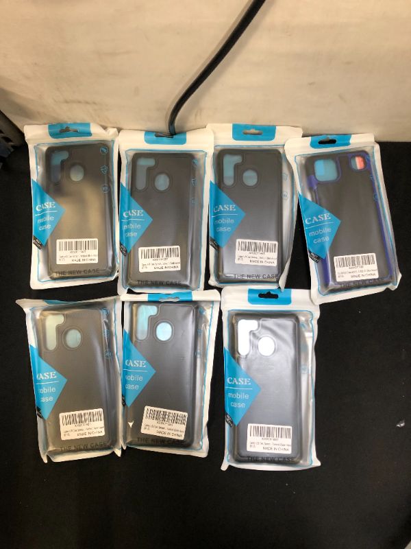 Photo 1 of 7 pack  galaxy a21 case (6) (1pc)lg kp2 5 g case