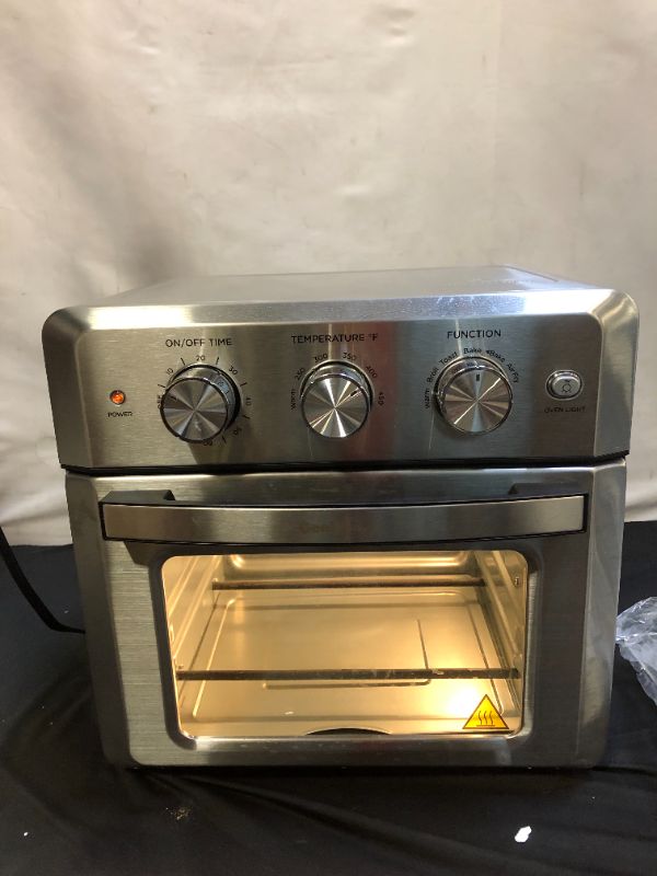 Photo 2 of Air Fryer Toaster Oven, 6 Slice 24QT Convection Airfryer Countertop Oven, Roast, Bake, Broil, Reheat, Fry Oil-Free, Cooking