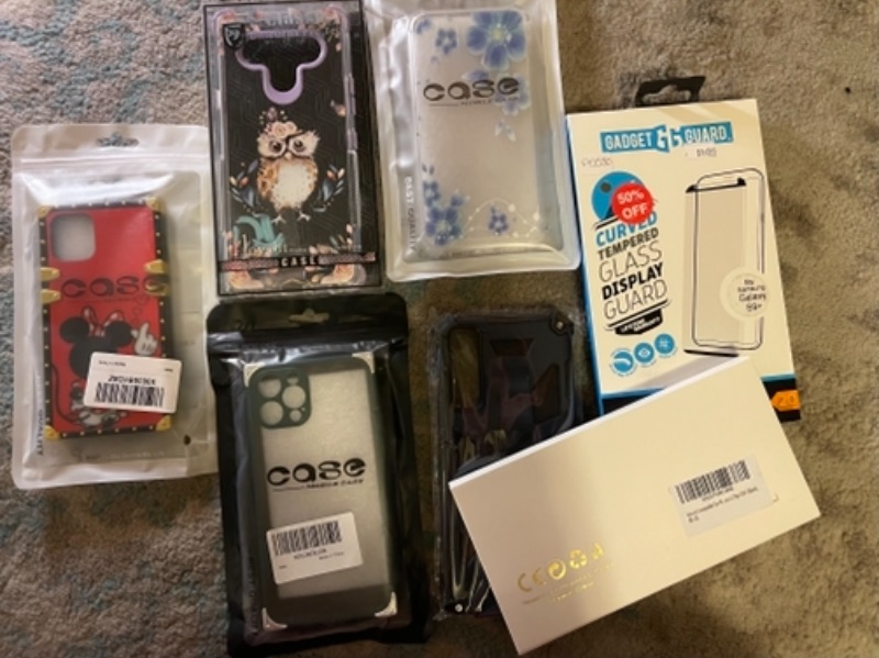 Photo 1 of Box Lot of Misc Phone Cases 