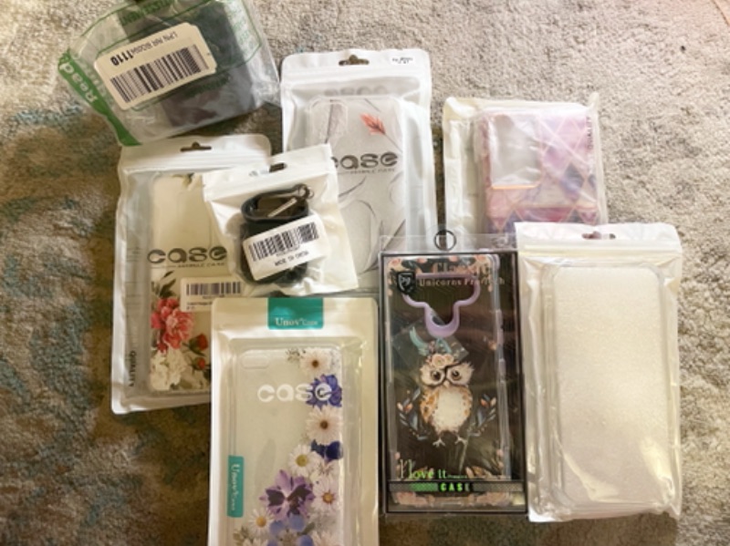 Photo 1 of Box Lot Of Misc Phone Cases/phone Stand/AirPod Case4