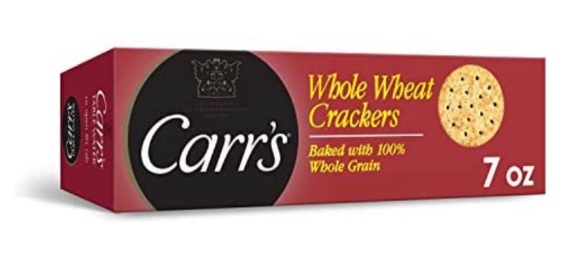 Photo 1 of Carr's Crackers, Whole Grain Crackers, Party Snacks, Whole Wheat, 7oz Box EXP 04/06/2022