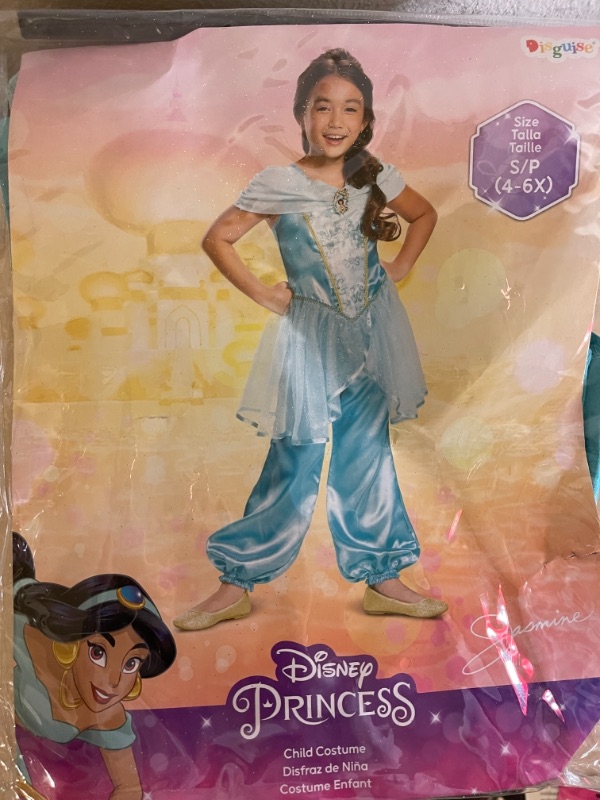 Photo 1 of Aladdin Jasmine Classic Costume for Girls