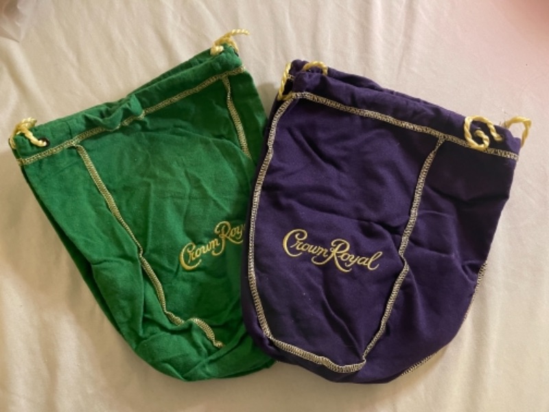 Photo 1 of 4 pair of Crown Royal Bags-Brand New 