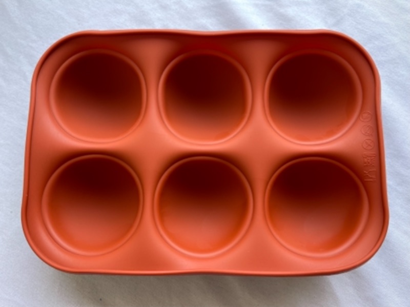 Photo 2 of BAIYIYI Chocolate Mold Silicone Molds for Baking,2 Packs Medium 6-Cavity Semi Sphere Round Silicone Baking Mold Pan for Making Hot Chocolate Bomb, Mousse, Cake, Jelly, Pudding, Cookie(Dia 2.04")