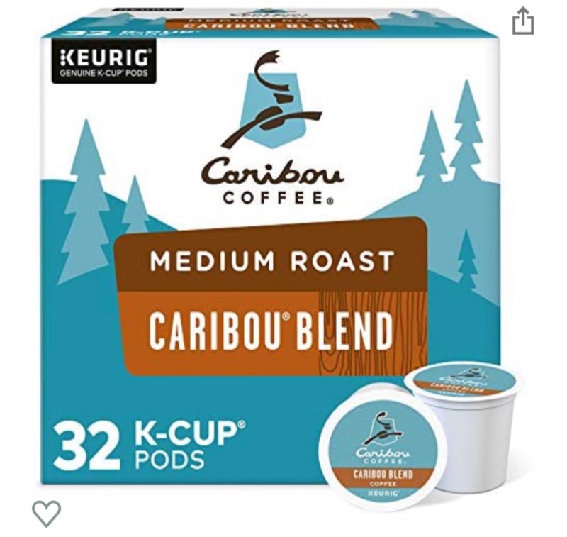 Photo 1 of Caribou Coffee Caribou Blend Keurig K-Cup Coffee Pods - Medium Roast - 32ct