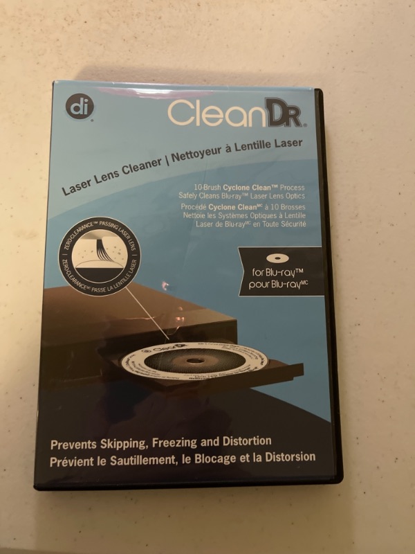 Photo 2 of Digital Innovations CleanDr for Blu-Ray Laser Lens Cleaner for Blu-Ray/DVD / PS3 / PS4