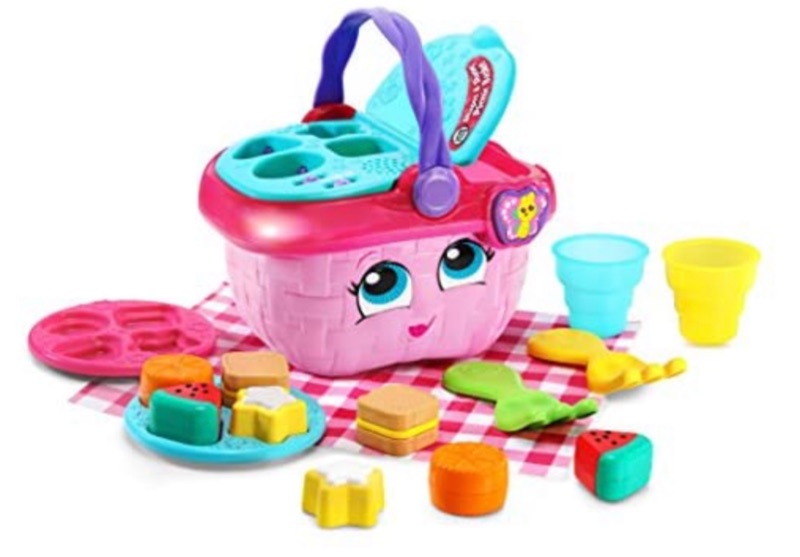 Photo 1 of LeapFrog Shapes & Sharing Picnic Basket, Pink