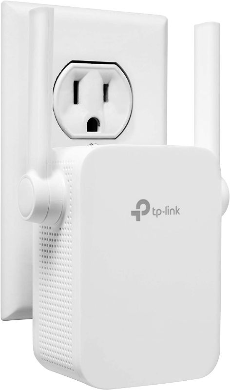 Photo 1 of TP-Link N300 WiFi Extender(TL-WA855RE)-WiFi Range Extender, up to 300Mbps speed, Wireless Signal Booster and Access Point, Single Band 2.4Ghz Only