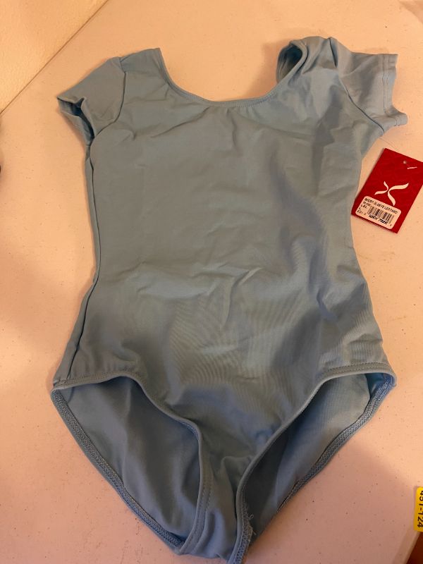 Photo 2 of Capezio Girls Team Basic Short Sleeve Leotard