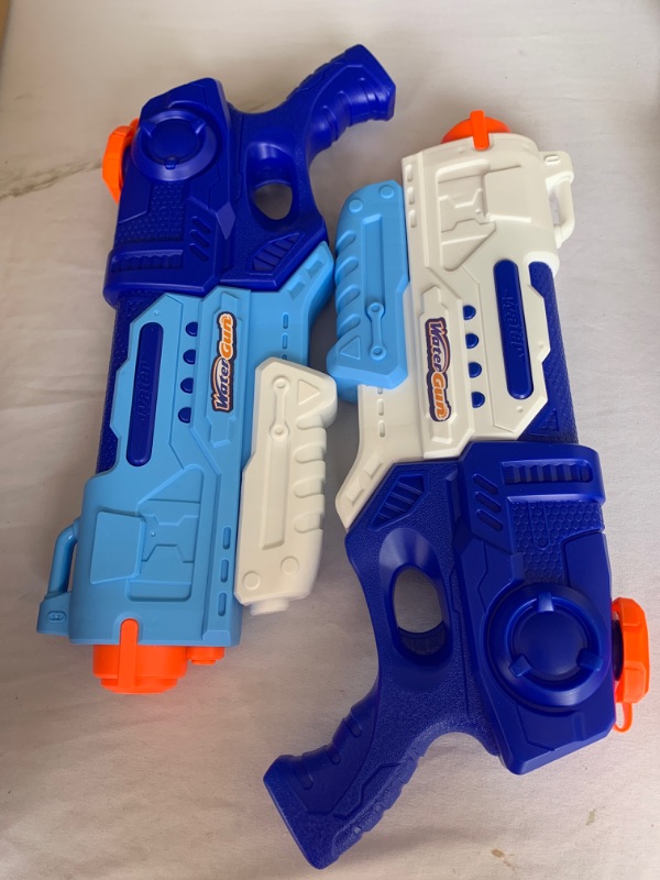 Photo 2 of 2 Pack Water Squirt Gun Blasters 