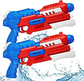 Photo 1 of 2 Pack Super Water Gun Water Blaster 36 oz High Capacity Water Soaker Blaster Squirt Toy Swimming Pool Toy