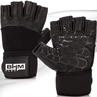 Photo 1 of Workout Gloves - Women/Men Lightweight Leather Gloves - Sports/Gym/Weightlifting