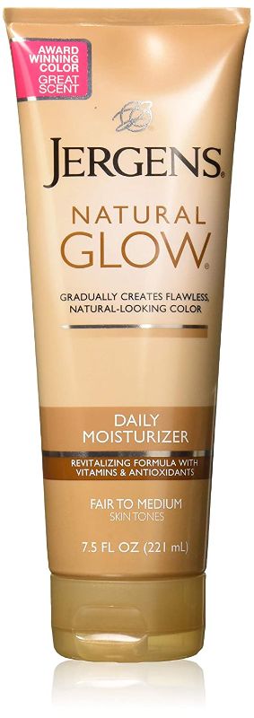 Photo 1 of 
Jergens Natural Glow Daily Moisturizer Lotion Fair to Medium Skin Tones, 7.5 Fl Oz, 