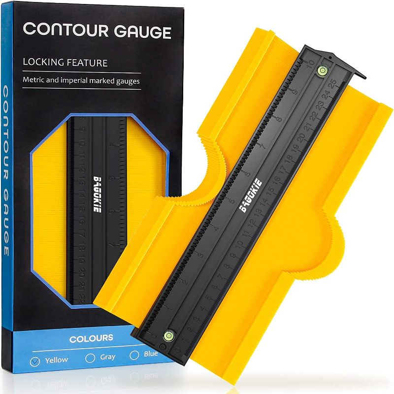 Photo 1 of
Contour Gauge with Lock (10 Inch) Contour Gauge Profile Outline Gauge Tool to Mark Odd Shapes on Tiling Laminate Woodworking, Yellow