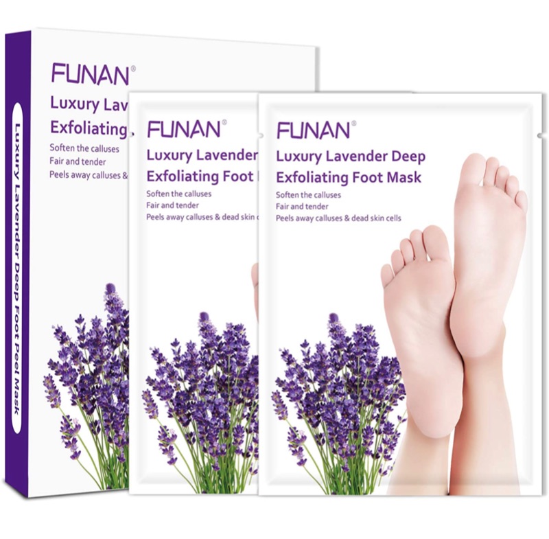 Photo 1 of 2 Pack I Foot Peel Mask Peeling Away Calluses and Dead Skin Cell (2 Pairs Per Box), Contain Lavender Essence, Exfoliating Foot Mask and Makes Your Feet Baby Soft