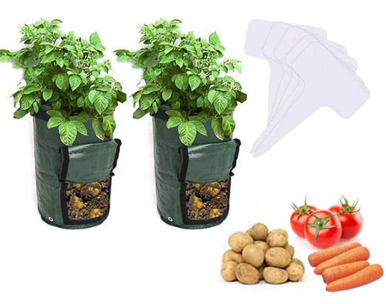 Photo 1 of 2 Pack 10 Gallon Potato Grow Bag Container,Plant Grow Bag,Planter Vegetable Gardening Pot with Velcro Window and Handles Planting Grow Bag with 5 Pcs Thick White Plant Labels

4pack 600pcs Markers Index Tabs, Famous Paintings Design Sticky Index Tabs, Wri
