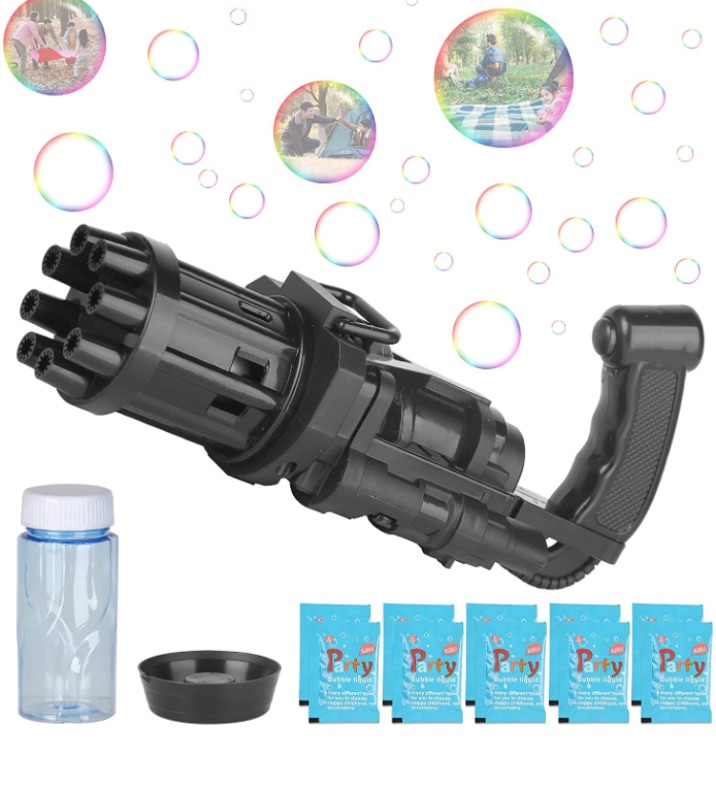 Photo 2 of Gatling Bubble Machine 2021 for Toddlers,Cool Automatic Gatling Bubble Maker Gun,Novelty Bubble Blower Gatling Gun Outdoor Toys for Kids,Black


Pete the Cat: Big Easter Adventure

