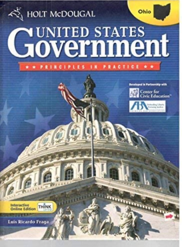 Photo 1 of 
Holt McDougal United States Government: Principles in Practice © 2010: Student Edition 2010