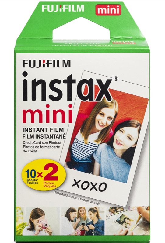 Photo 1 of 
Fujifilm Instax Mini Instant Film Twin Pack (White)