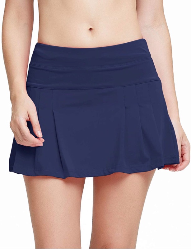 Photo 1 of Women's Active Athletic Skort lightweight Quick Dry Shorts Breathable Running Tennis Golf Workout Skirt with Pockets size M