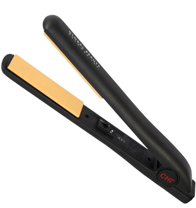 Photo 1 of CHI Original Flat Hair Straightening Ceramic Iron 1 Inch Plates - for Styling, Professional Black