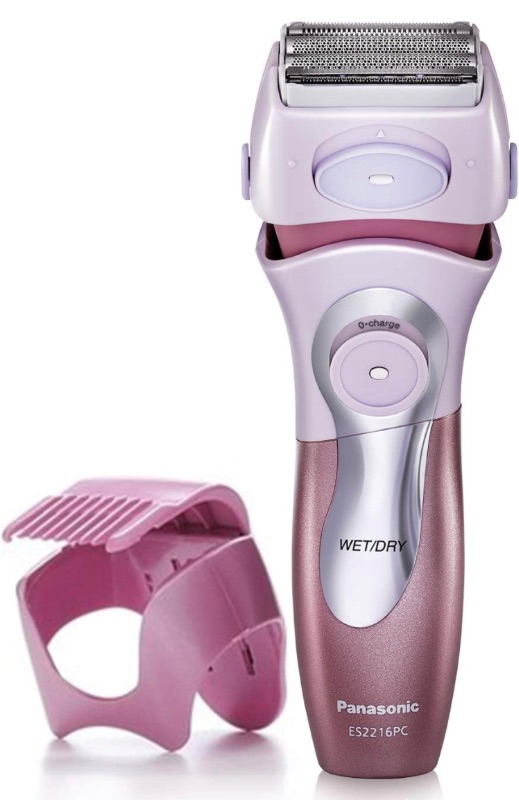 Photo 1 of Panasonic Electric Shaver for Women, Cordless 4 Blade Razor, Bikini Trimmer Attachment, Pop-up Trimmer, Wet Dry Operation, Close Curves – ES2216PC