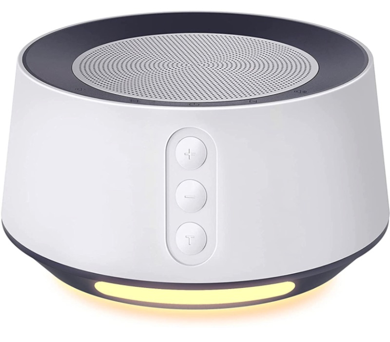 Photo 1 of Fitniv White Noise Machine with Adjustable Baby Night Light for Sleeping, 14 High Fidelity Sleep Machine Soundtracks, Timer and Memory Feature, Plug in, Sound Machine for Baby, Adults