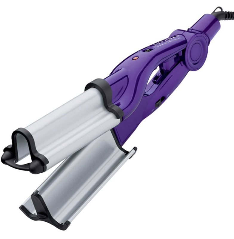 Photo 1 of Bed Head Wave Artist Ceramic Deep Hair Waver for Beachy Waves, Purple