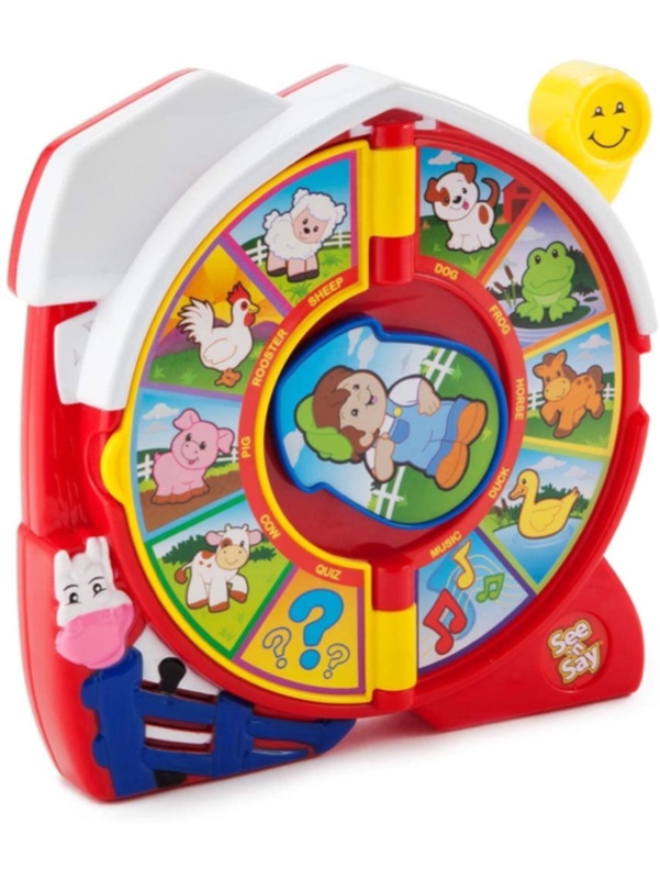 Photo 2 of Fisher-Price See ‘n Say The Farmer Says, toddler toy with learning content