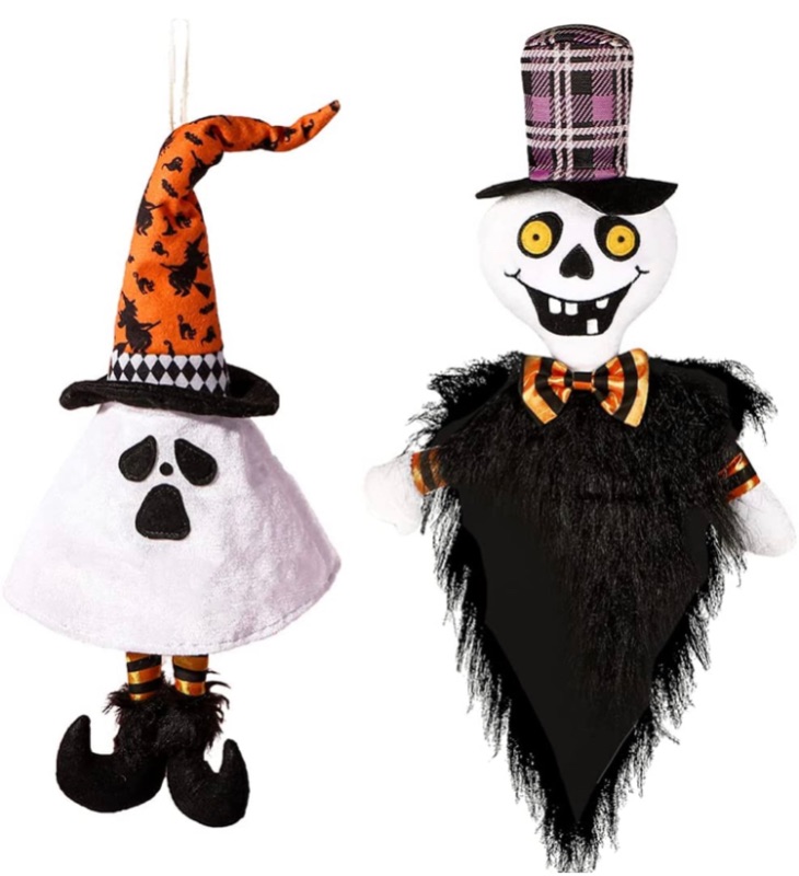 Photo 1 of 17" Cute Halloween Decorations, Halloween Plush Hanging, Halloween Ornaments for Haunted House, Party, Indoor and Outdoor, Ghost