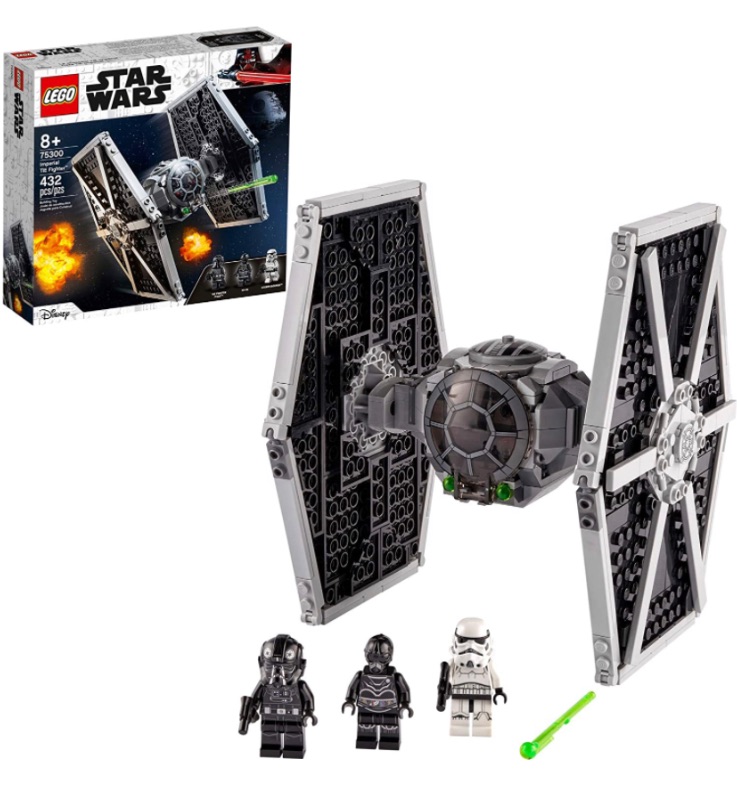 Photo 1 of LEGO Star Wars Imperial TIE Fighter 75300 Building Kit; Awesome Construction Toy for Creative Kids, New 2021