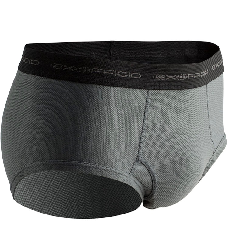 Photo 1 of ExOfficio Men's Give-N-Go Briefs, Charcoal, Medium 