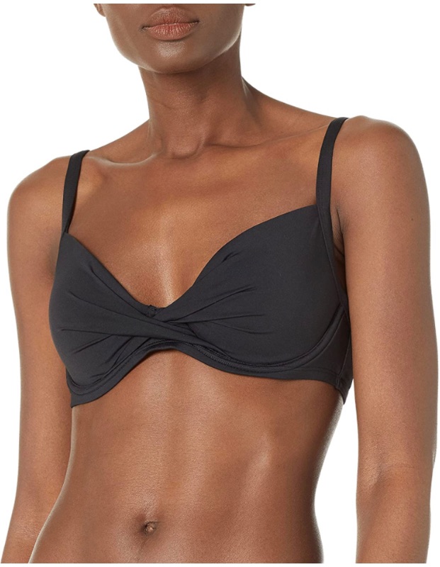 Photo 1 of Catalina Women's Standard Twist Front Underwire Bikini Top size S 