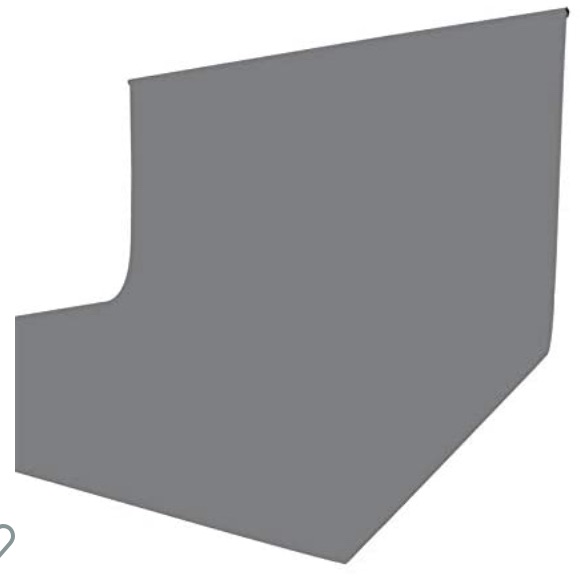 Photo 1 of ISSUNTEX 5X7 ft Background Muslin Backdrop, Photo Studio, Collapsible High Density Screen for Video Photography and Television-Gray