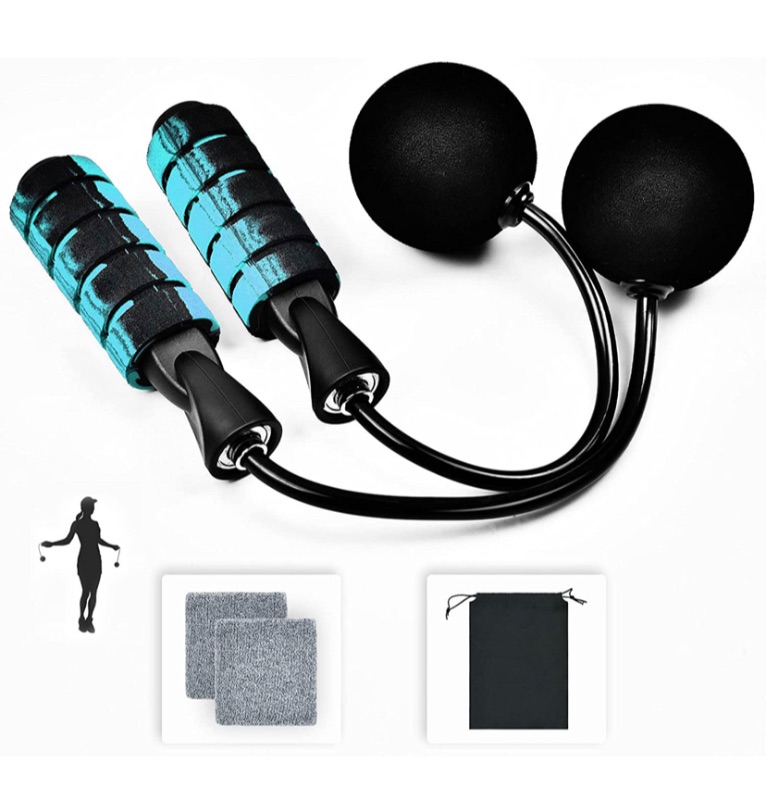 Photo 1 of Bod Rope Cordless Jump Rope, Ropeless Jump Rope Weighted Cordless Jump Rope for Women, Kids, Men Workout