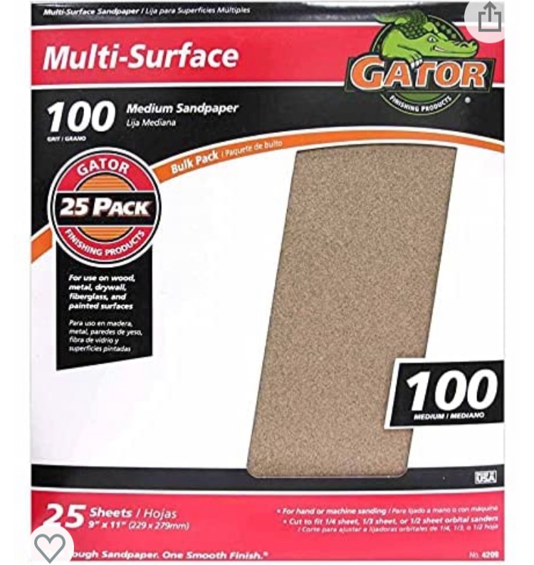 Photo 1 of ALI INDUSTRIES 4209 9" x 11" Multi-Surface Sanding Sheets