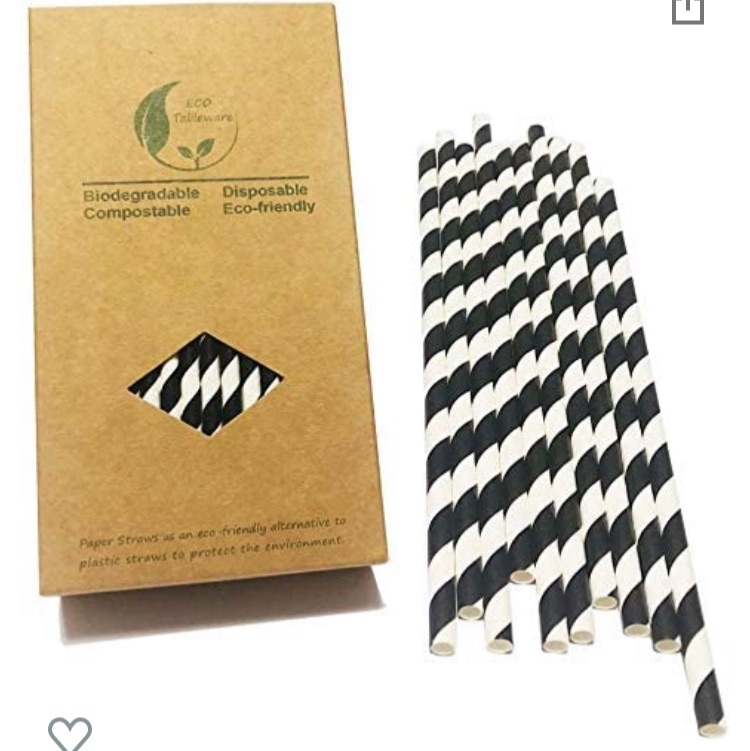 Photo 3 of Black Striped Paper Straws, Colorful Stripes Paper Drinking Straws 100 Pack (Black Stripes), Durable & Biodegradable Drinking Straws

AFUUFA Multiple Size Straw Cleaner Brush Set of 12” 10” 9” 8” 5”, Nylon Pipe Tube Cleaner, Stainless Steel Handle, 14mm E