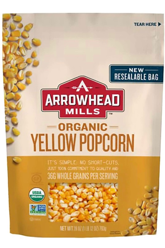 Photo 1 of Arrowhead Mills Organic, Yellow Popcorn, 168 Oz (Pack of 6) best by 10/22/2021