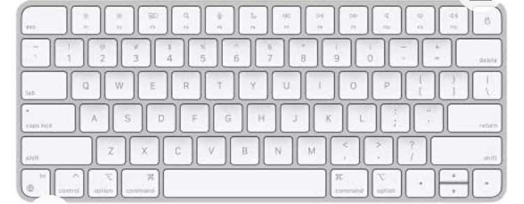 Photo 1 of Apple Magic Keyboard - US English - Silver