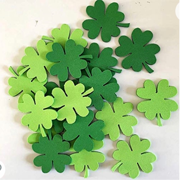 Photo 2 of 10 pc bats with glue dots 2 packs 

20 PCS Green Foam 4 Leaf Clover Stickers,Shamrock Decorations Foam Wall Stickers 2 packs 