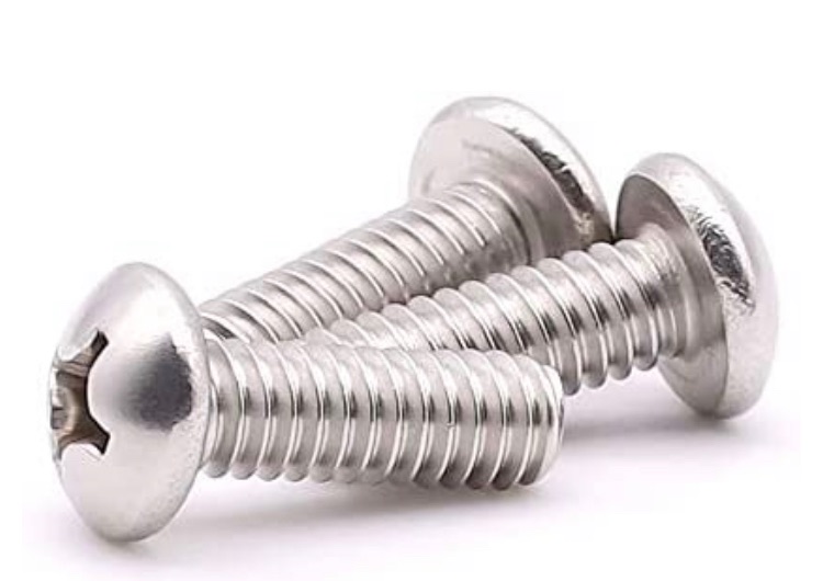 Photo 1 of #10-24 x 7/8" inch (50 pcs) Phillips Pan Head Machine Screw Bolt, 304 Stainless Steel 18-8 Screw, UNC Full Thread, Bright Finish by RoyceMart 2 boxes 