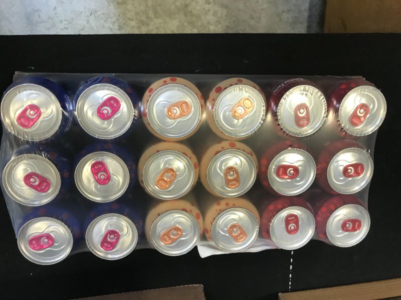 Photo 2 of (18 Cans) bubly Sparkling Water, 3 Flavor Variety Pack, 12 fl oz exp - 10/18/21