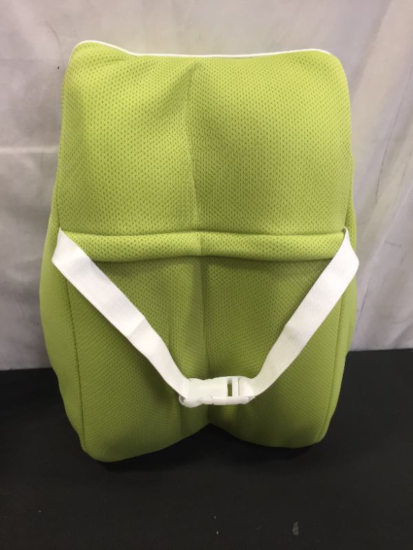 Photo 2 of 3D Air Mesh Lumbar Support Pillow for Office Chair Back Support Pillow for Lower Back Pain Relief Back Cushion with Adjustable Strap for Car Seat - Green
