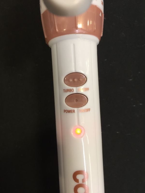 Photo 2 of Conair Double Ceramic 1-Inch Curling Iron ROSE GOLD
