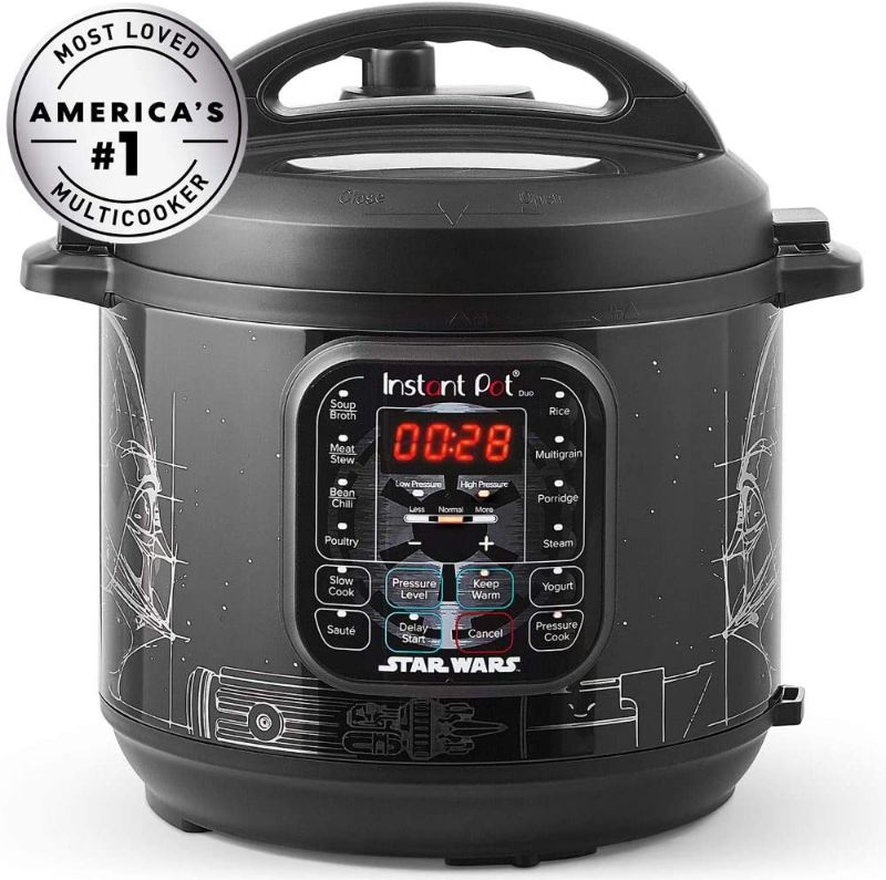 Photo 1 of Instant Pot Duo 6Qt Darth Vader Stainless Steel