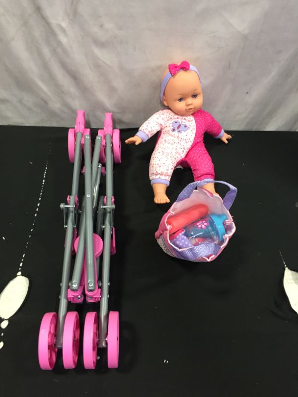 Photo 1 of BABY DOLL AND STROLLER