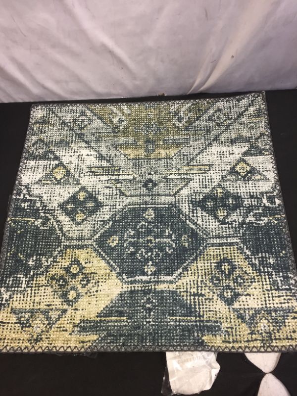 Photo 1 of 1.6X1.6 INCH SQUARE RUG MULTI COLOR FOR INDOOR 
