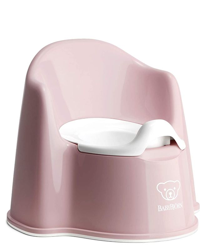 Photo 1 of BabyBjörn 055264US Potty Chair, Powder Pink/White
