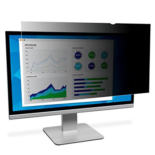 Photo 1 of 3M Privacy Filter for 22.0 Inch Widescreen Monitor, Reversible Gloss/Matte, Reduces Blue Light, Screen Protection, 16:9 Aspect Ratio (PF220W1B)