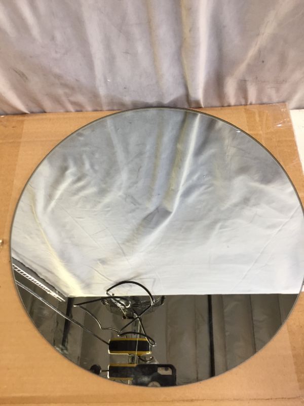Photo 1 of 11-5/8 inches  round mirror 